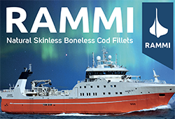 Rammi - Natural Skinless Boneless Cod Fillets 