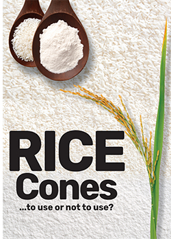 Rice Cones - To Use Or Not To Use