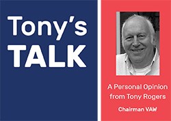 Tony's Talk - We are all facing challenging times!