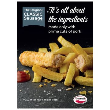 42nd Street Battered Sausage Poster