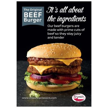 42nd Street Beefburger Poster