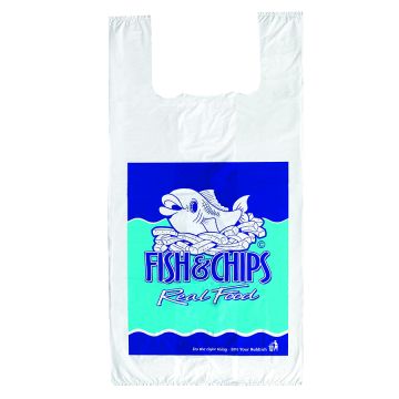 Degradable Vest Carrier Bags - Real Food Design