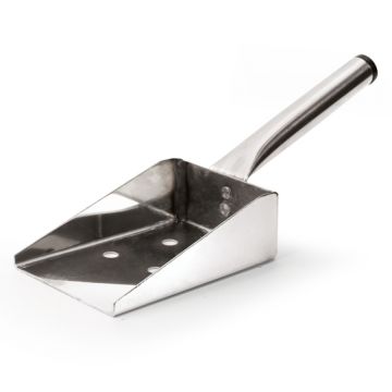 Stainless Steel Heavy Duty Chip Scoop - Small