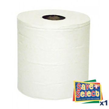 Whitley's White 2 Ply Barrel Roll