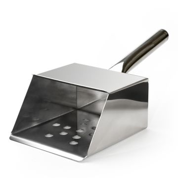 Stainless Steel Portion Control Chip Scoop - Small
