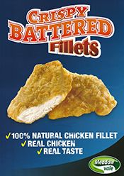 Crispy Battered Fillets Poster