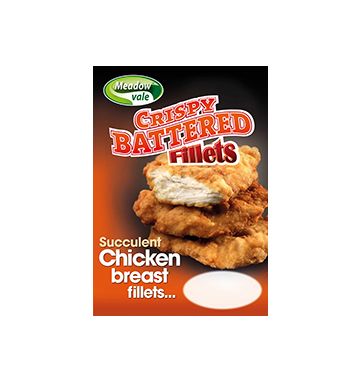 Crispy Battered Fillets Poster