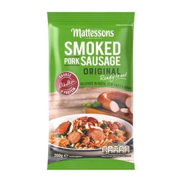 Mattesons 'Smokies' (Smoked Pork Sausage) Vac Pac (9)