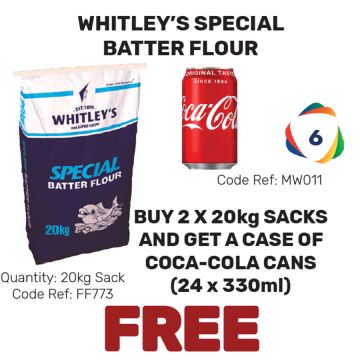 Whitley's Special Batter Flour - Special Offer