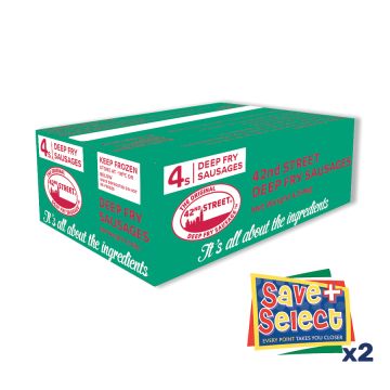 42nd Street Deepfry Jumbo Sausages 4s (40)