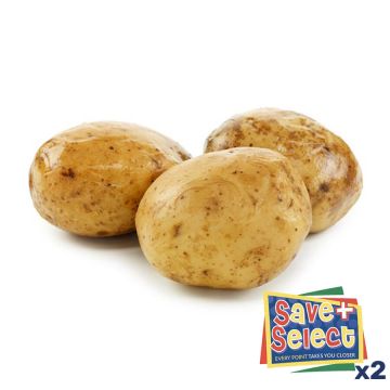 Pre-Cooked Jacket Potatoes - 8/10oz