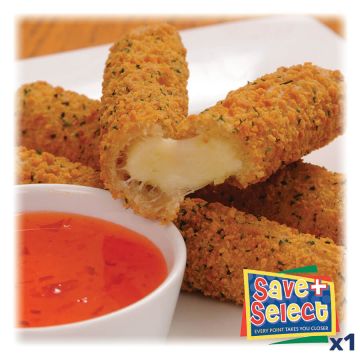 Breaded Mozzarella Sticks