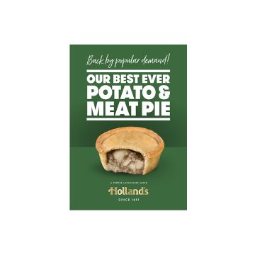 New Holland's Potato & Meat Pie Poster