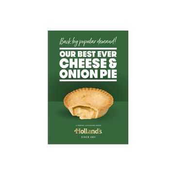 New Holland's Cheese & Onion Pie Poster