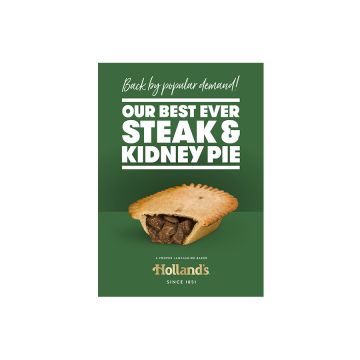 New Holland's Steak & Kidney Pie Poster