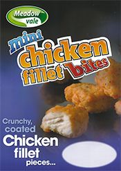 Mini Chicken Fillet Bites Poster