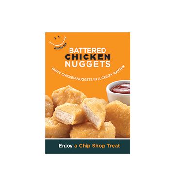 Q Battered Chicken Nuggets Poster