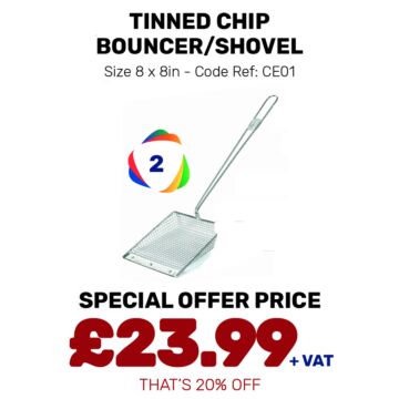 Tinned Chip Bouncer / Shovel - Special Offer