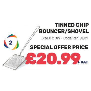 Tinned Chip Bouncer / Shovel - Special Offer