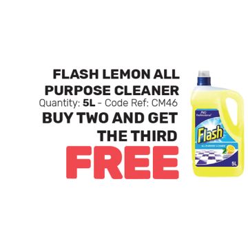 Flash Lemon All Purpose Cleaner - Special Offer