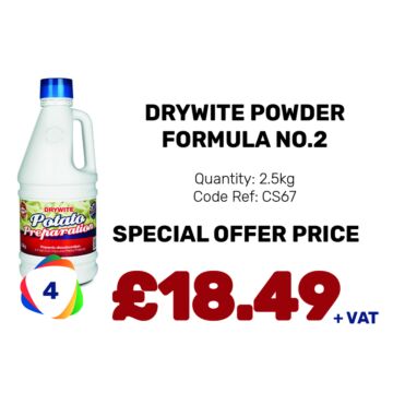Drywite Powder Formula No.2 - Special Offer
