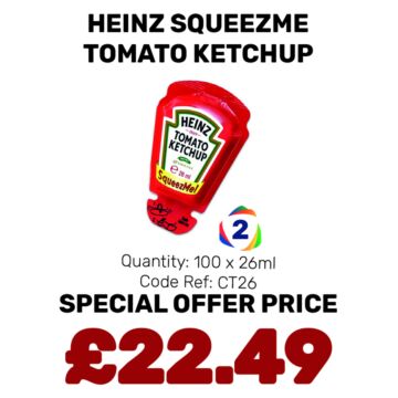 Heinz SqueezMe Tomato Ketchup - Special Offer