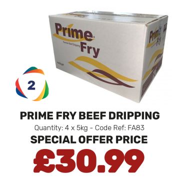 Prime Fry Beef Dripping - Special Offer Sheet