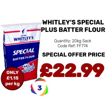 Whitley's Special Plus Batter Flour - Special Offer