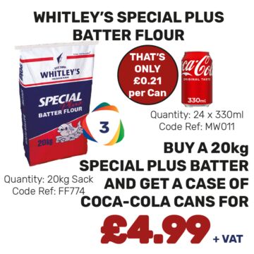 Whitley's Special Plus Batter Flour - Special Offer - Sept25