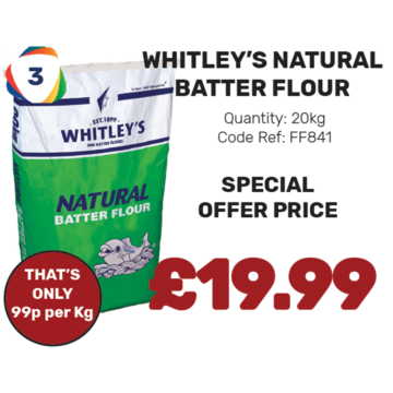 Whitley's Natural Batter Flour - Special Offer
