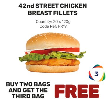 42nd Street Chicken Breast Fillets - Special Offer