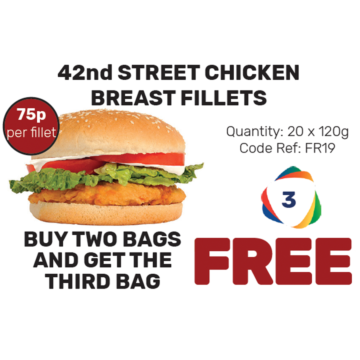 42nd Street Chicken Breast Fillets - Special Offer