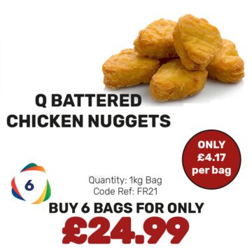Q Battered Chicken Nuggets - Special Offer