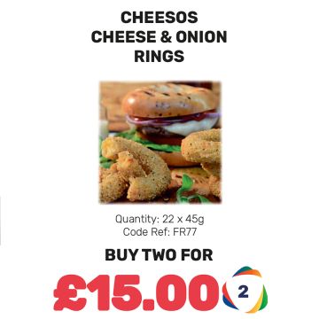 CheesOs Cheese & Onion Rings - Special Offer