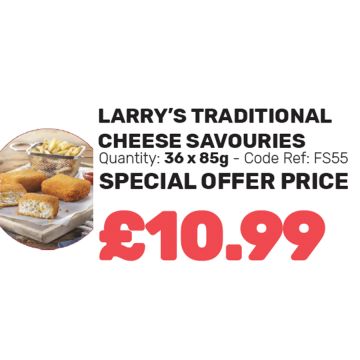 Larry's Traditional Cheese Savouries - Special Offer