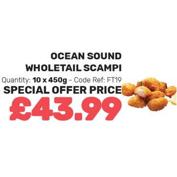 Ocean Sound Wholetail Scampi - Special Offer