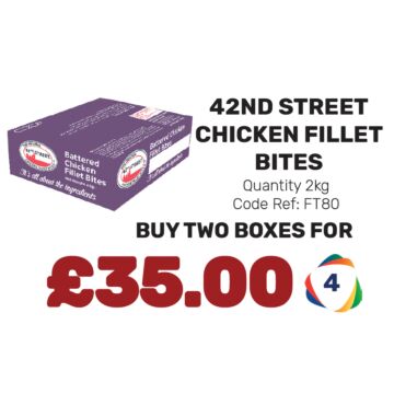 42nd Street Chicken Fillet Bites - Special Offer