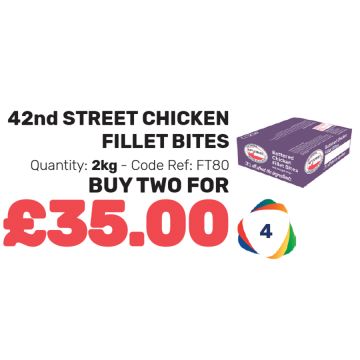 42nd Street Chicken Fillet Bites - Special Offer