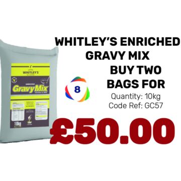Whitley's Enriched Gravy Mix - Special Offer