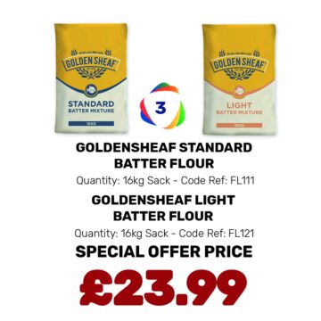 Goldensheaf Batter Flours - Special Offer