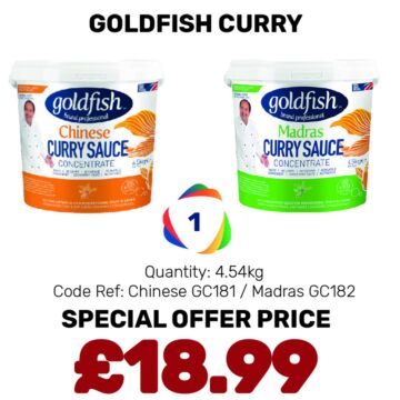 Goldfish Curries - Special Offer