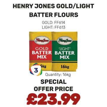 Henry Jones Batter Flour - Special Offer