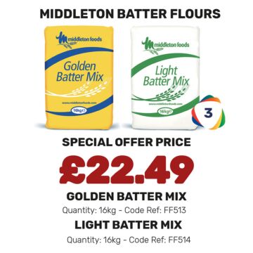 Middleton Batter Flours - Special Offer