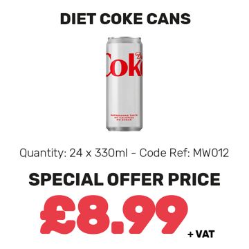 Diet Coke Cans - Special Offer