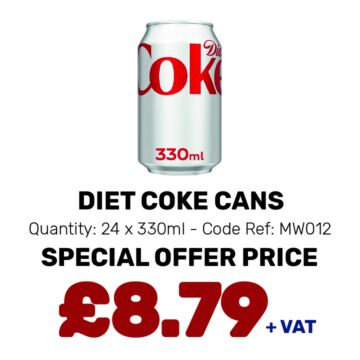 Diet Coke Cans - Special Offer