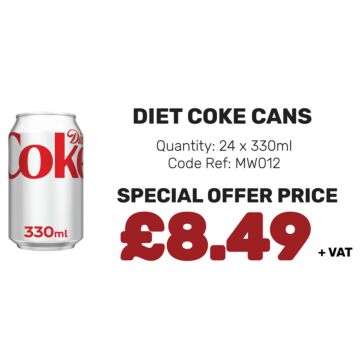 Diet Coke Cans - Special Offer