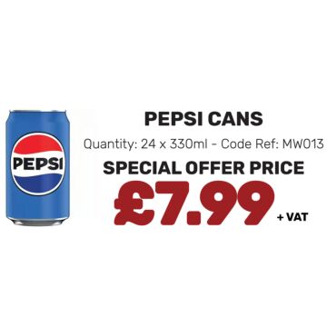 Pepsi Cans - Special Offer