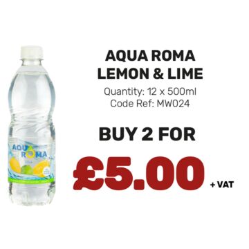 Aqua Roma Lemon & Lime - Special Offer
