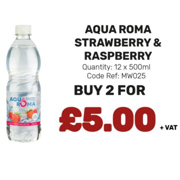 Aqua Roma Strawberry & Raspberry - Special Offer
