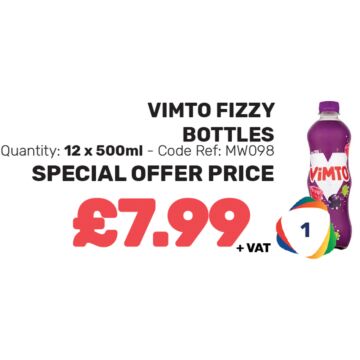 Vimto Fizzy Bottles - Special Offer